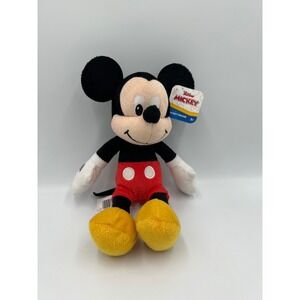 Disney Junior Mickey Mouse Funhouse Plush Stuffed Animal Just Play 2023 9 Inch